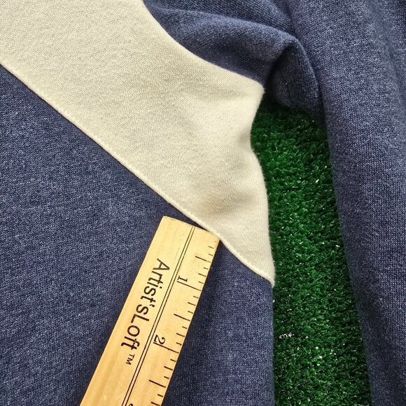 John Blair Sweatshirt Mens Large Blue Red White Vintage Full Zip Athletic Track - Picture 4 of 9